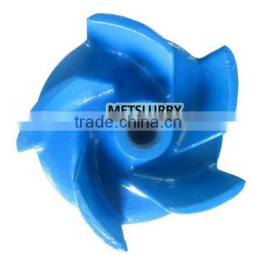 Wear-resistance metal or rubber material centrifugal slurry pump Impellers