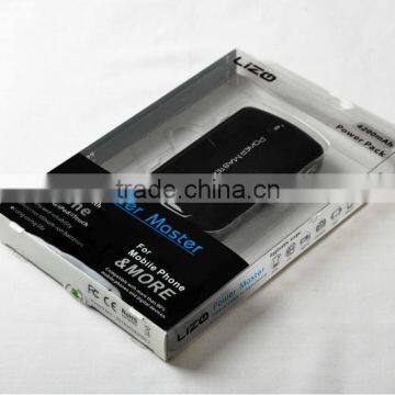 Hot selling 2014 new power bank 4200mAh Universal Battery power Bank for PC/PDA/camera,etc