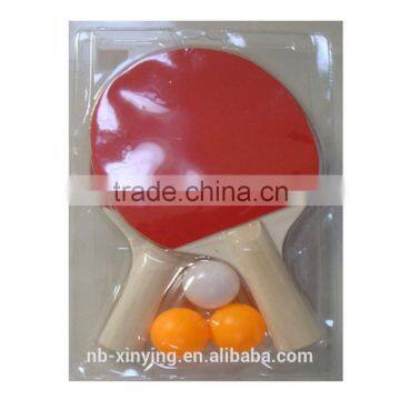 Protable Table Tennis Rackets Cheap Sale wooden pingpang ball racket