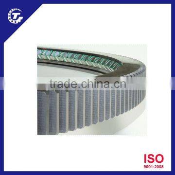 Double-row ball slewing bearing ring with outer gears 013.45.1600.001 1740x1460x110mm