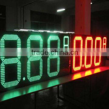 Outdoor Four Number Led Gas Price Sign Xxx Moves Dual Size Four Digital Number photo-2