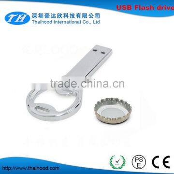 USB Flash Drive, Metal USB Stick, botlw Opener USB flash drive