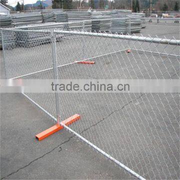 Australia Standard Building Hot Dipped Galvanized Steel Tube Temporary Chain Link Fence photo-5