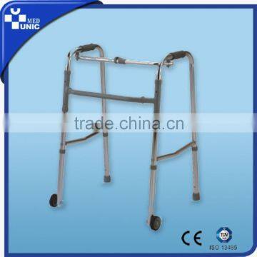 Two wheels disabled walker for old people