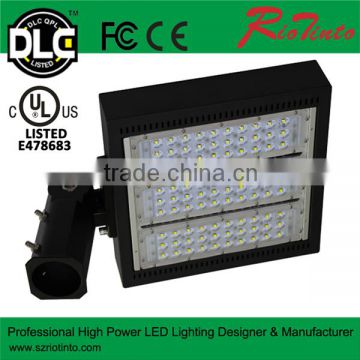 UL DLC CUL approved led shoebox light module led parking lot lighting retrofit 150W led module street light standard design