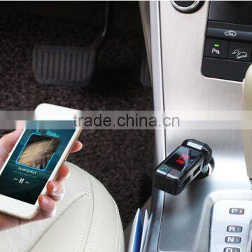 New LCD Bluetooth Car Kit MP3 FM Transmitter SD USB Charger Handsfree for IPhone photo-2