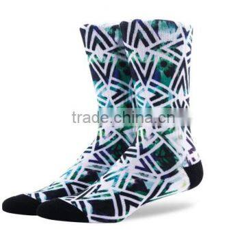 2016 Newest Design Dye Sublimation Basketball Socks photo-2