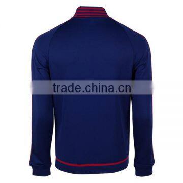 2016 Navy Blue High Quality Hot Sell Sport Track Top photo-4