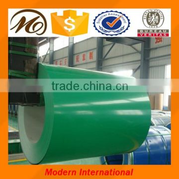 Coated steel coil