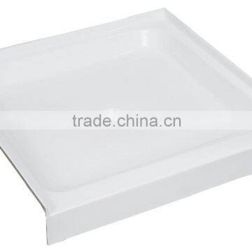 North America Market UPC/cUPC Certified Acrylic Shower Base, Tray With Tile Flange, Cupc Alcove Base photo-2