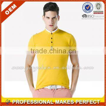 2014 fashion style polo shirt for men plain color(YCT-C0283)