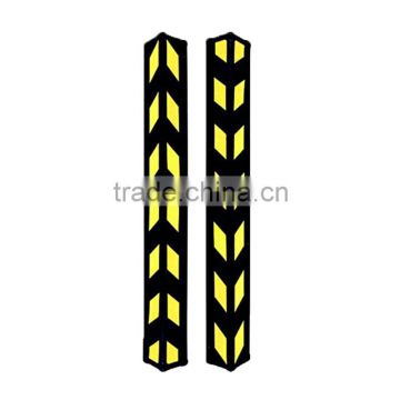 900mm reflective rubber packing wall corner guards