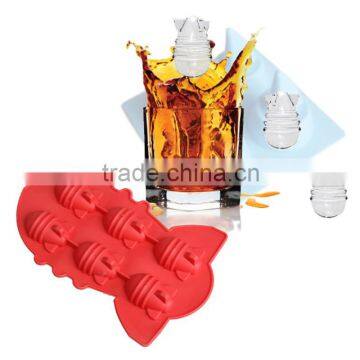 Hot Summer Drink Party Ice Tray Cool Atomic Bomb Shape Ice Cube Freeze Maker Ice Mould