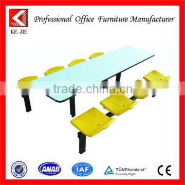 4 person dining table and chair/Cheap Fast Food Restaurant Table chairs for 8 person