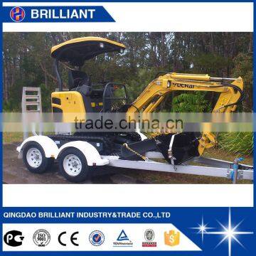 Chinese New 2 Ton Mini Track Excavator for Sale