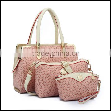 European fashion trend arrow shoulder diagonal cross lash bag new summer three sets of bags