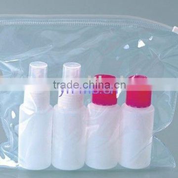 PE travel set plastic bottle