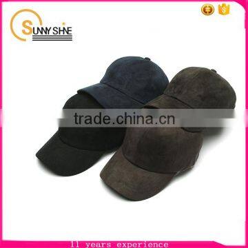 Custom Suede Baseball Cap Wholesale High Quality Hats And Caps Men