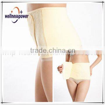 Yellow waist slimming Corset Band belt for postpartum women