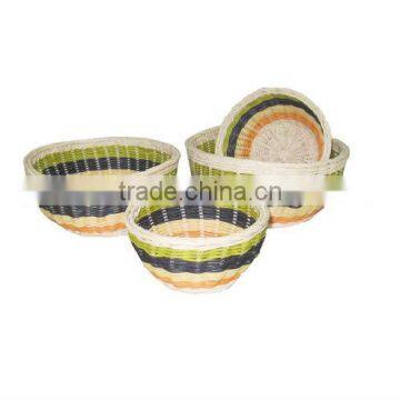 2015 New Product Rattan Basket For Home Decoration And Furniture