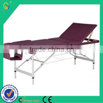 3-Sectional Folded Chinese Thai Massage Bed with Chinese Herbology