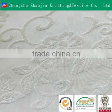 Latest hot sale 100% polyester jacquard fabric curtain wholesale jacquard knitting fabric