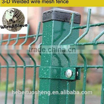 Cheap pvc coated wire mesh fence panel