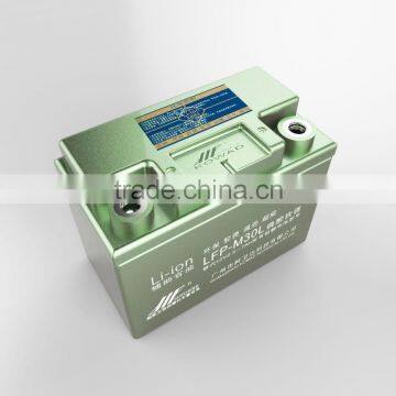 Factory OEM LiFePO4 Motorcycle battery 12v 2.5ah li ion battery