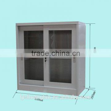 best Half Height iron cupboard with glass sliding door