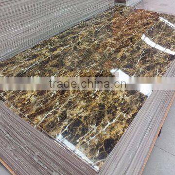 Pvc Sheet Waterproof Bathroom Paneling Marble Wall Panel, Bathroom Tile Design photo-5