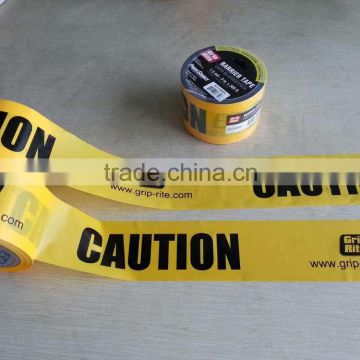 PE Plastic Caution Barricade Tape