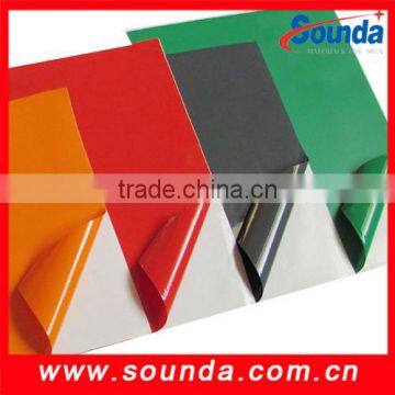 Black Self Adhesive for digital pringing,80 micron PVC film