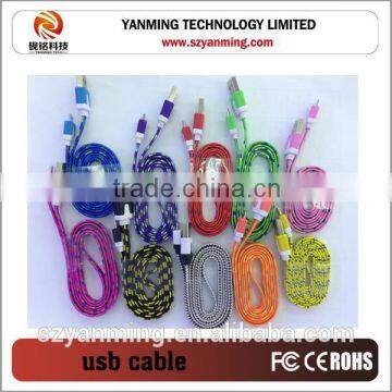 Professional Manufacturer Wholesale Micro Usb Cable Multi Charger Date Cable For Samsung Note3 Usb Data Cable