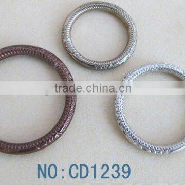 fashion metal ring for handbags, apparel