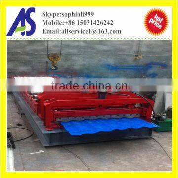 1100 arc bias glazed tile roll forming machine