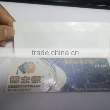 Customize RFID windshield tag for drives cashless parking system rfid sticker