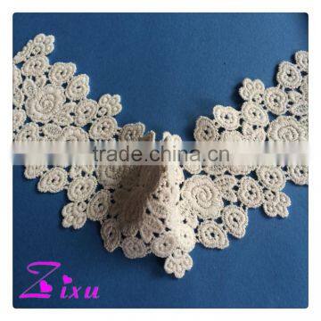 African water soluble lace 100% cotton eco-friendly lace fabric with competitive price                        
                                                                                Supplier's Choice