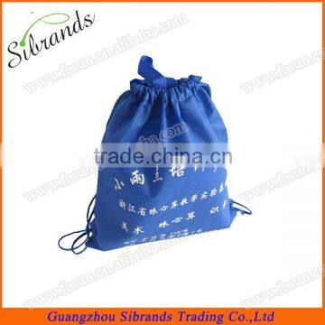 Promotion cheap nonwoven drawstring bag