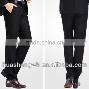 man straight cylinder cotton business casual pants