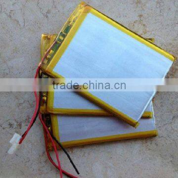 china manufacturer 3.7V 3400mAh PDA lithium polymer battery