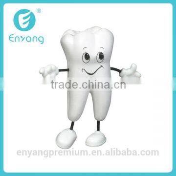 2014 New Product Cheapest Stress Ball Tooth Figure