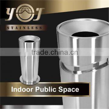 High Quality Stainless Material Design Decorative Dustbin