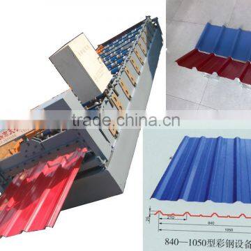 automatic trapezoidal plate steel making machinery