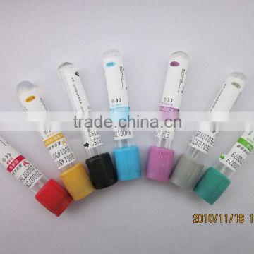 Plastic vacuum tube