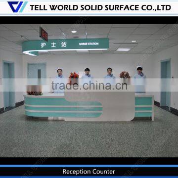 Straight Stand Desk/hospital Reception Desk/customized Reception Desk photo-2