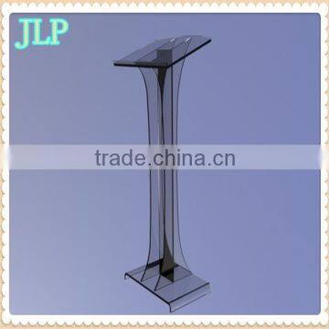 Elegant clear acrylic pulpit lectern