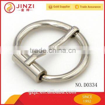 Circle nickel roller buckles metal pin belt buckle products