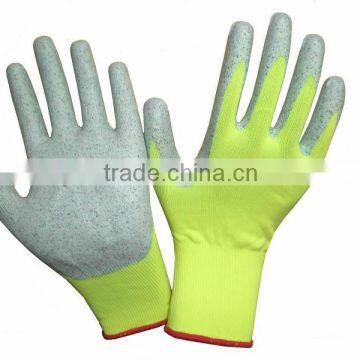 Newest nitrile dipped garden anti-skiding work glove