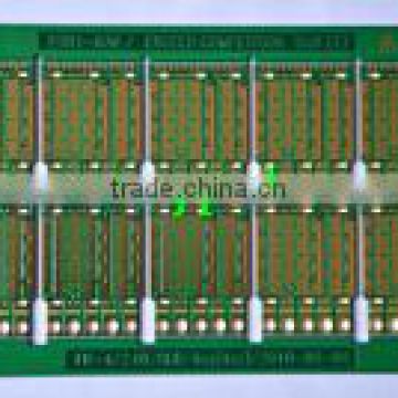 2 Layer PCB heavy copper 3oz PCB yellow solder mask gold finger game machnice PCB