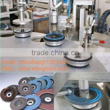 Flap disc production machine , Flap wheel making machine